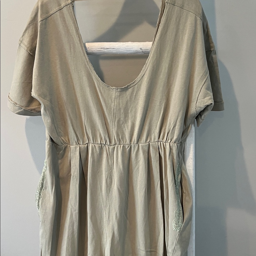 Free People Good Side Light Sage Scoop-Neck Jumpsuit size
Large - Picture 5 of 13